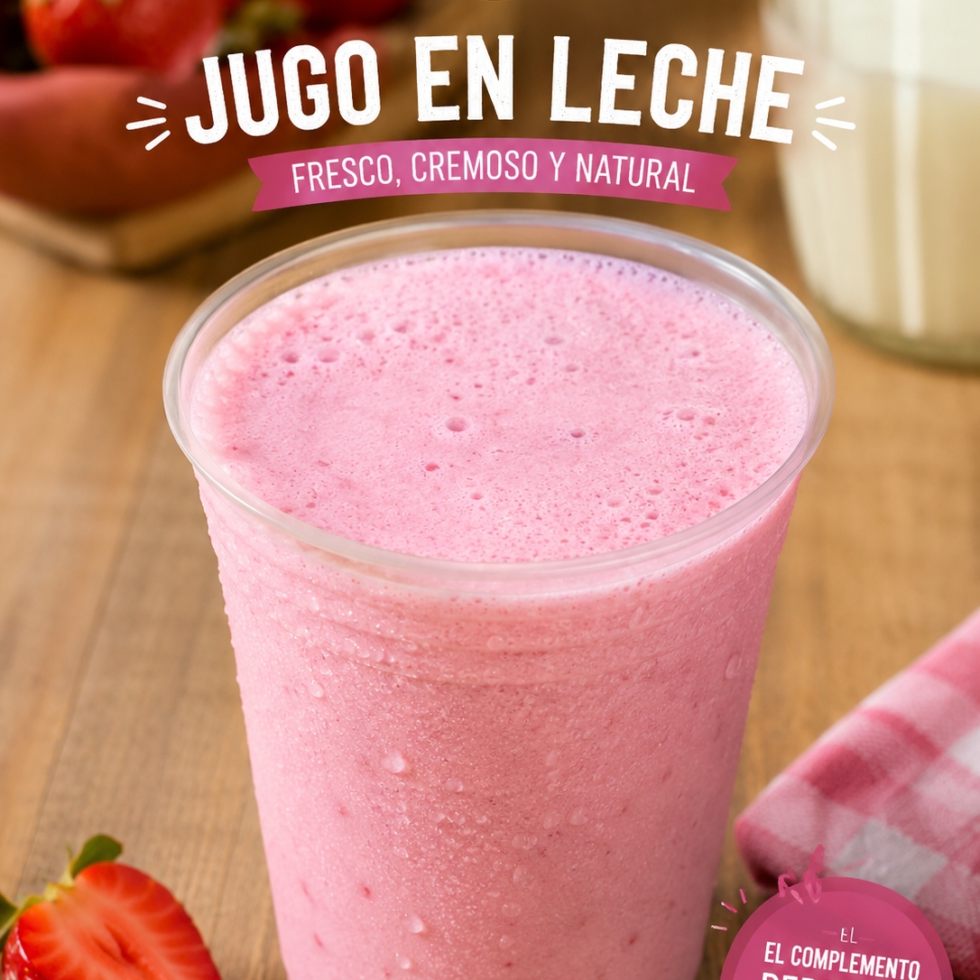 Jugo En Leche