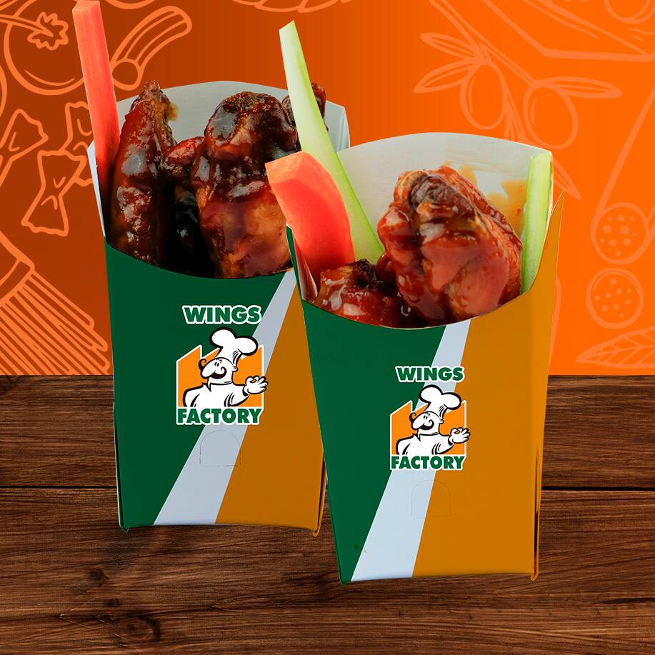 Duo Alitas BBQ y Bufalo Hot