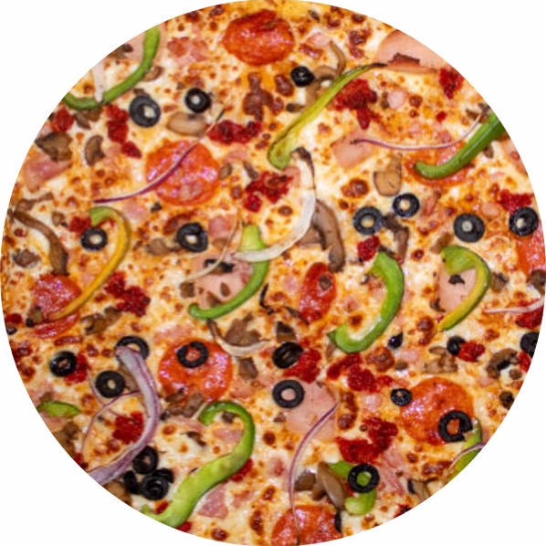PIZZA GRANDE 2 a 5 INGREDIENTES
