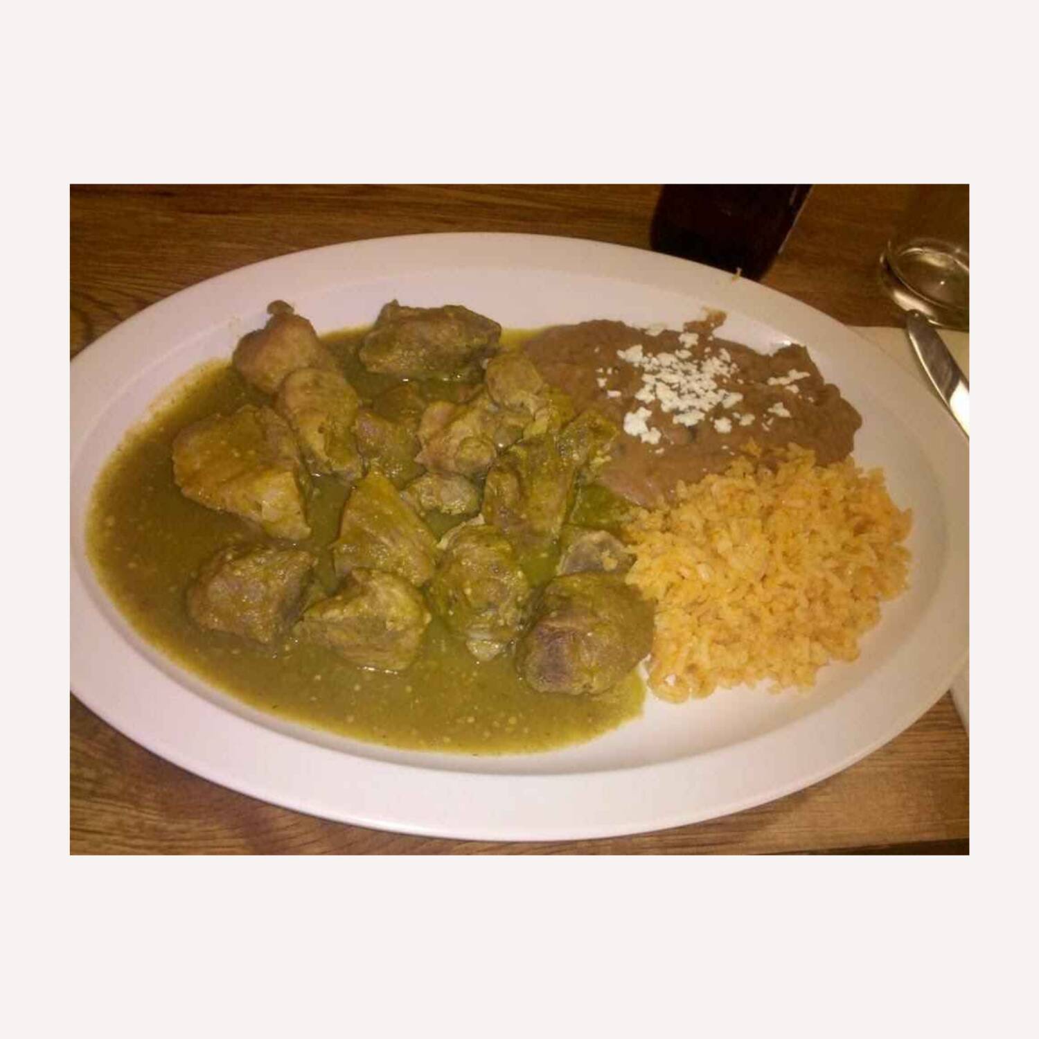 Acorazado-codillo en Salsa Verde