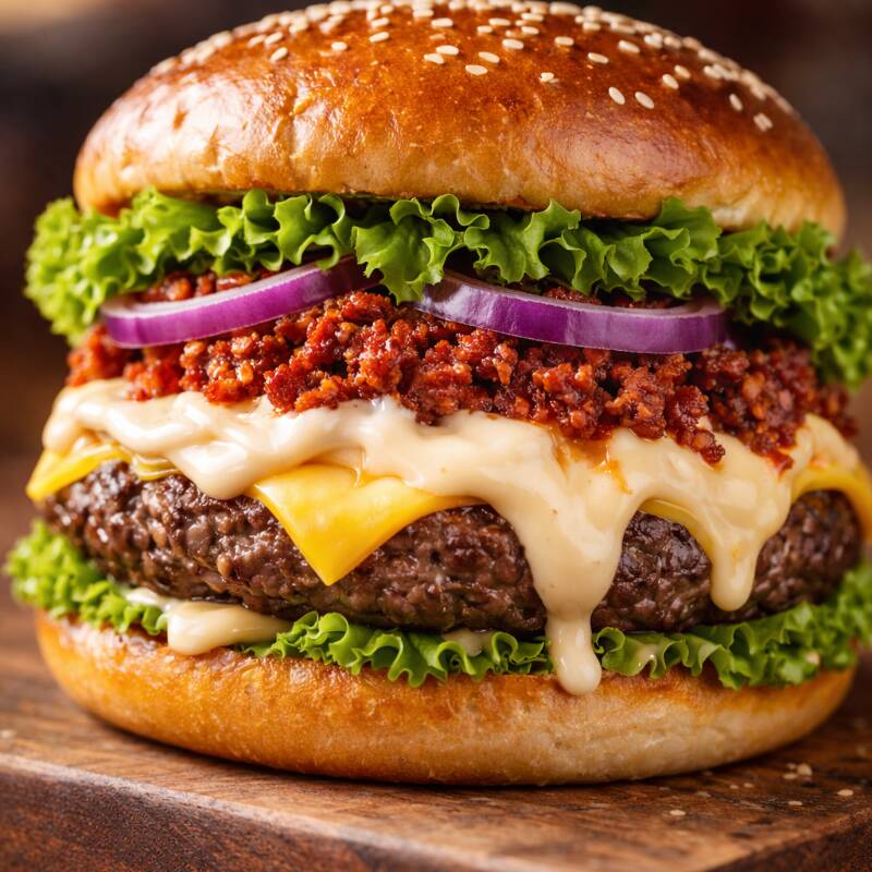 Hamburguesa Mexicana