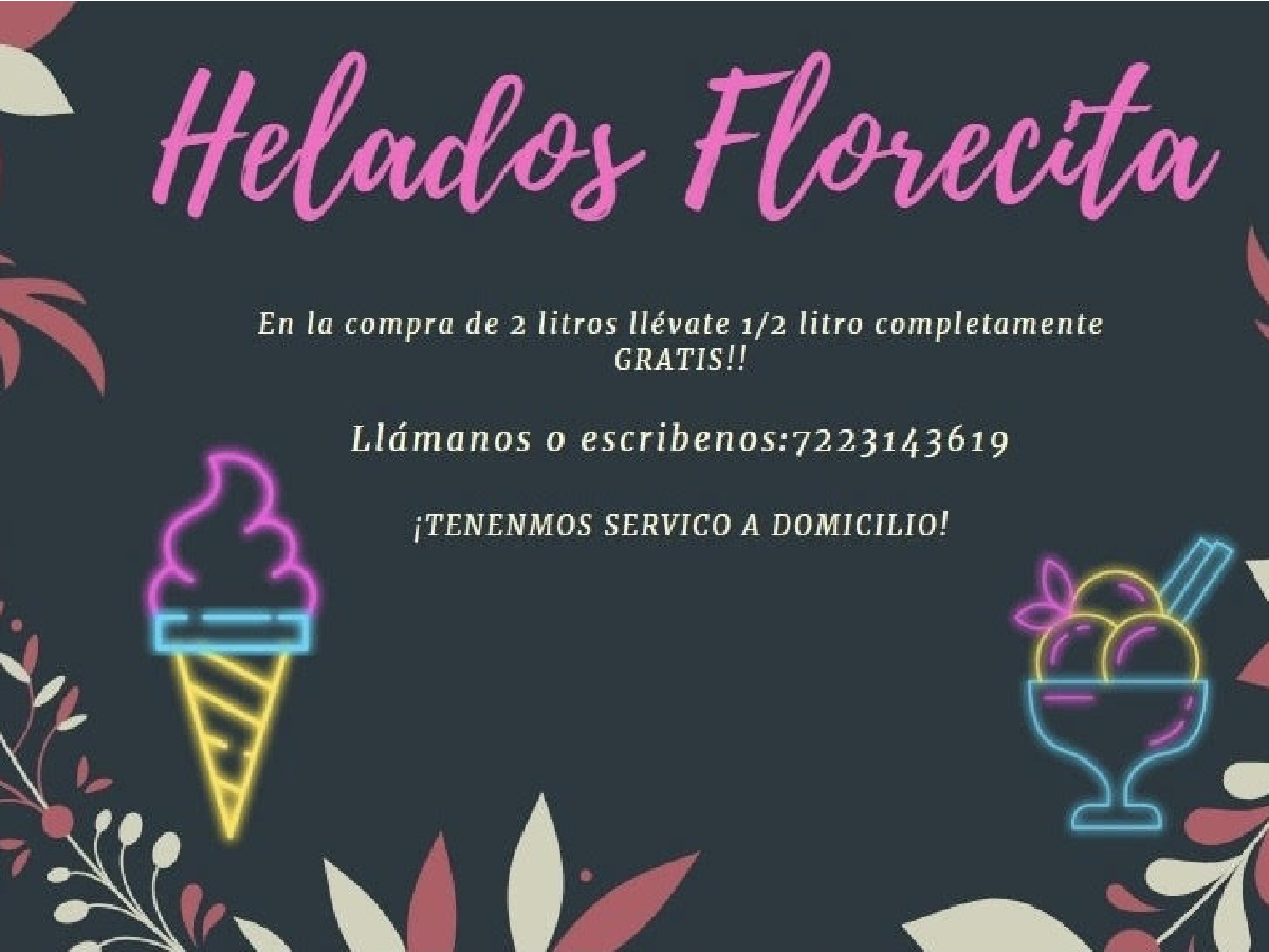 helados florecita