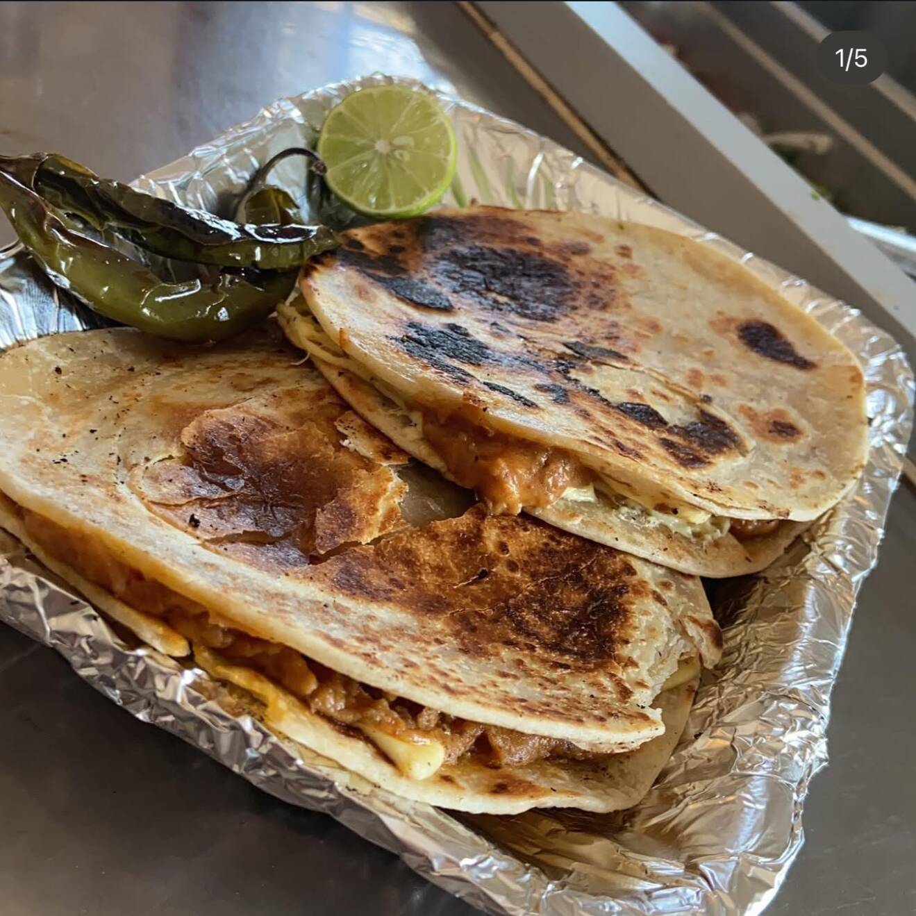 Quesadilla Con Frijol