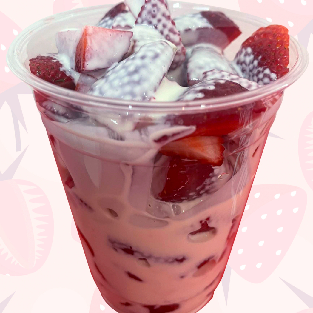 FRESAS CON CREMA