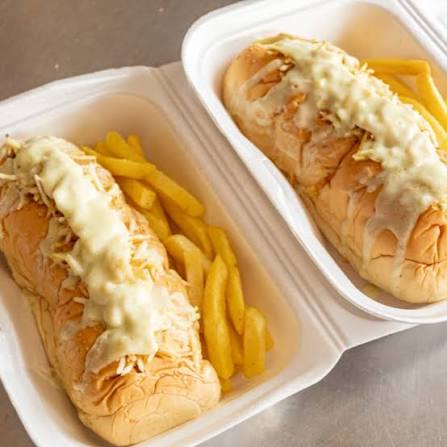 2 Perro Gratinado + Papas