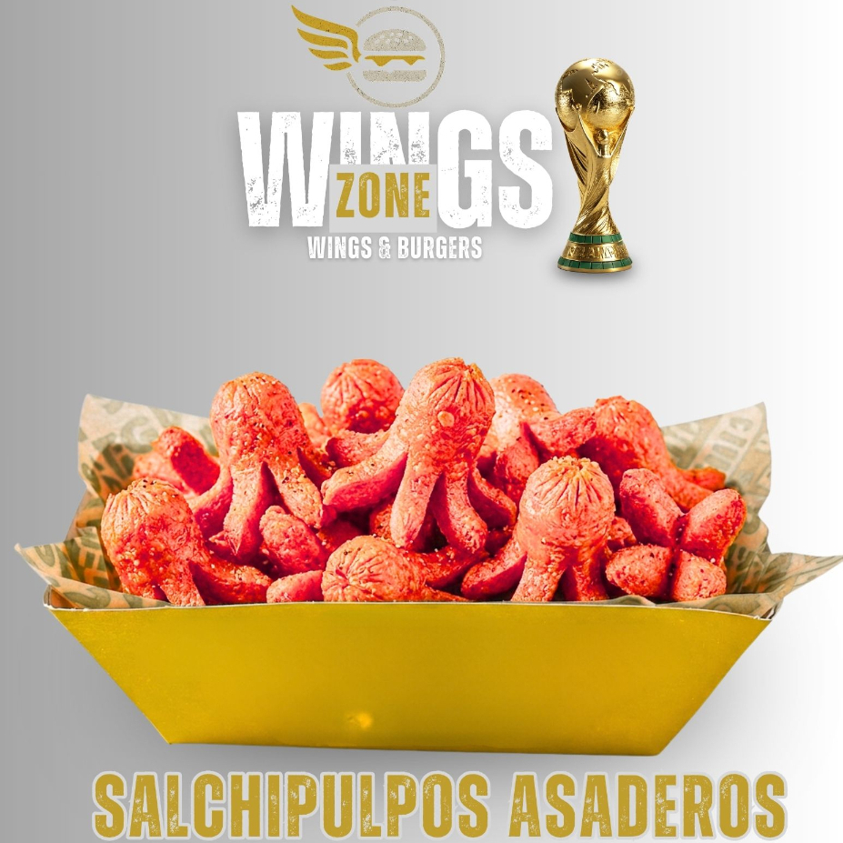 Salchipulpos Salchicha Asadera
