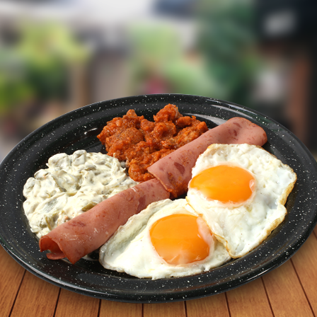 Huevos Estrellados o Revueltos