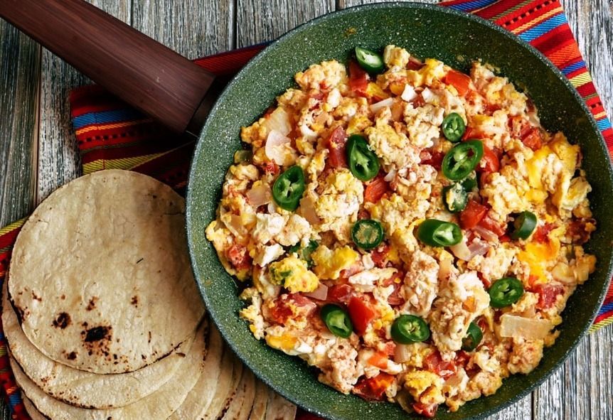 Taco de Huevo a la Mexicana