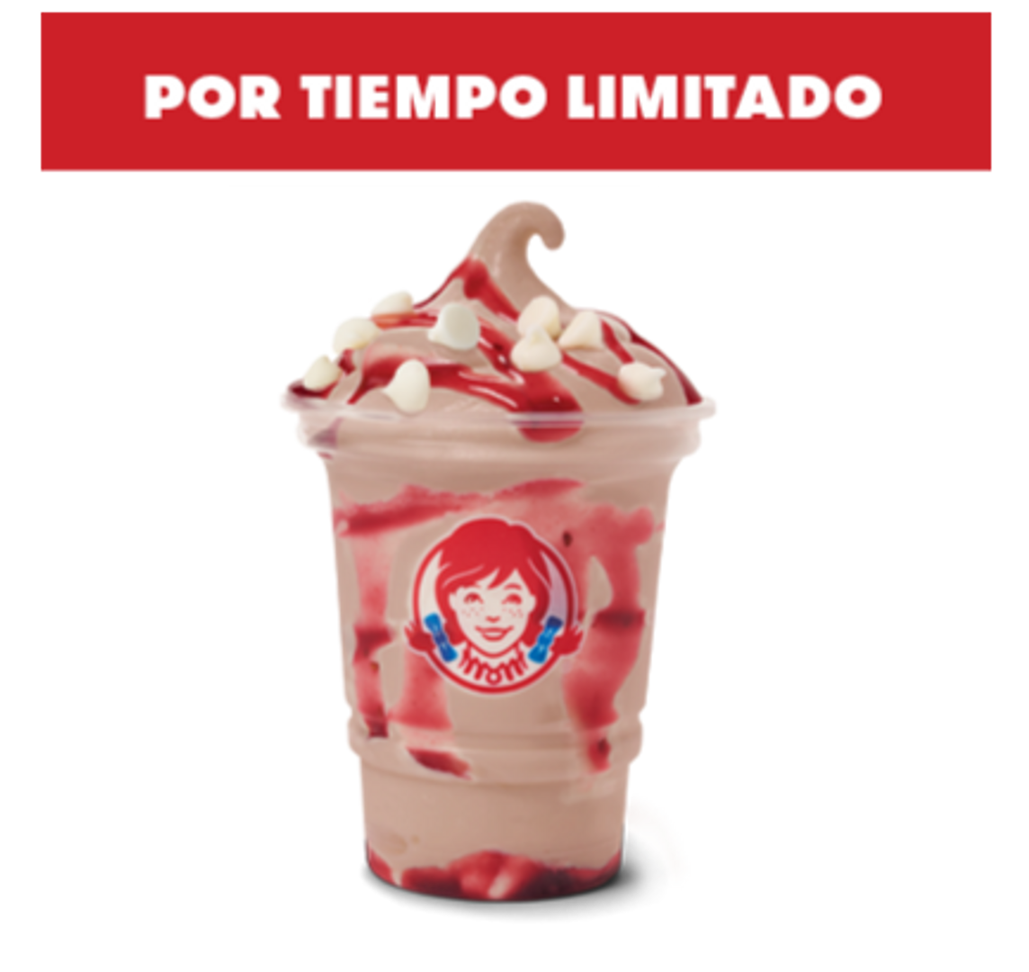 Regular Frosty de Fresas con Crema Chocolate