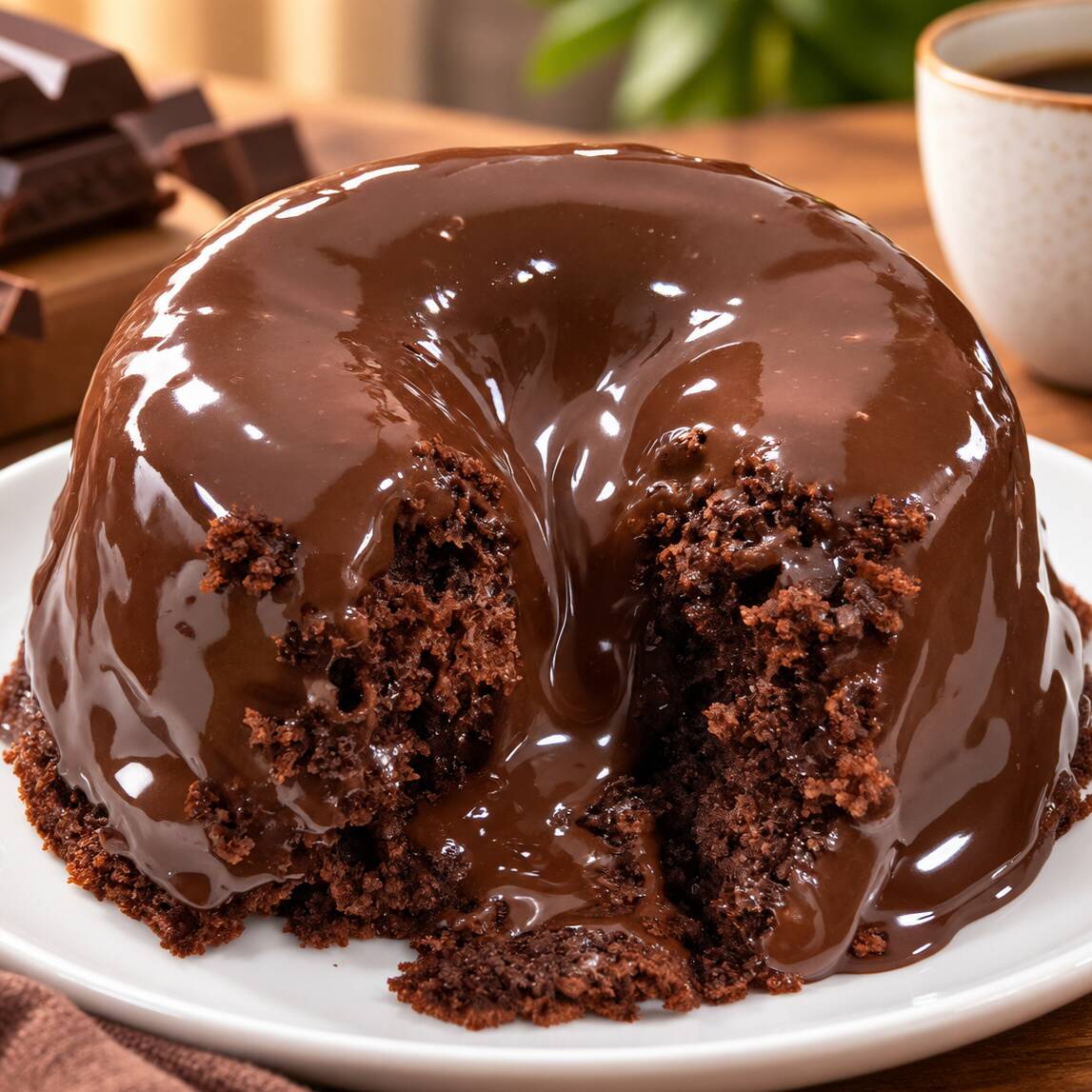 Massa de chocolate feito com chocolate 50% Cacau
Recheio de chocolate. Bolo fofinho que derrete na boca.
Aprox 300g