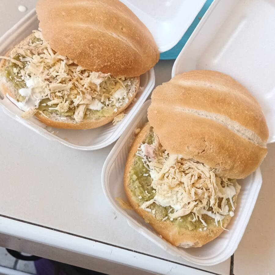 Torta de Chilaquiles (sencilla)