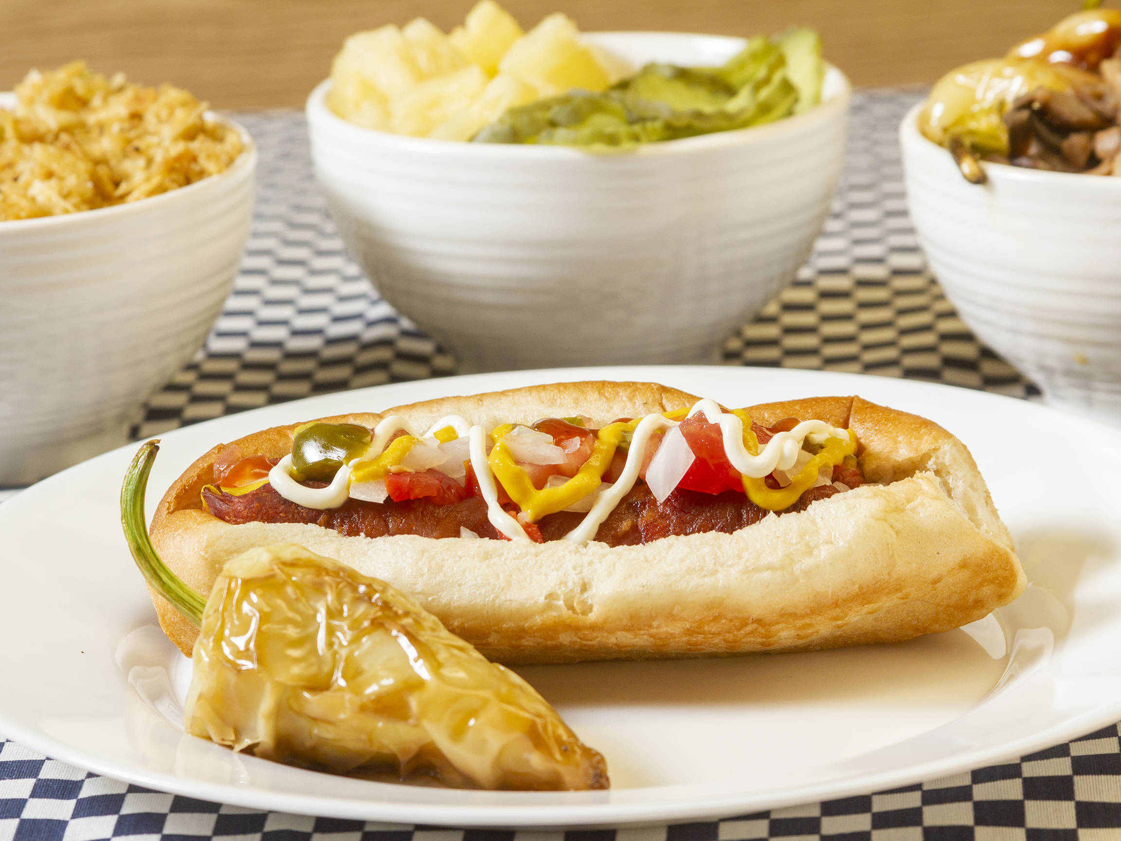 2 Hot Dogs Dobles y 2 refrescos