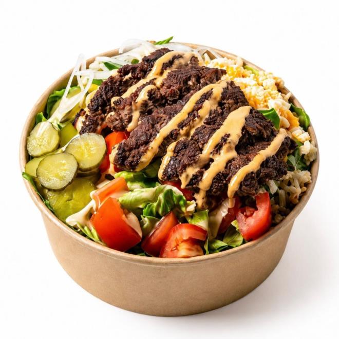 SMASHED BURGER BOWL
