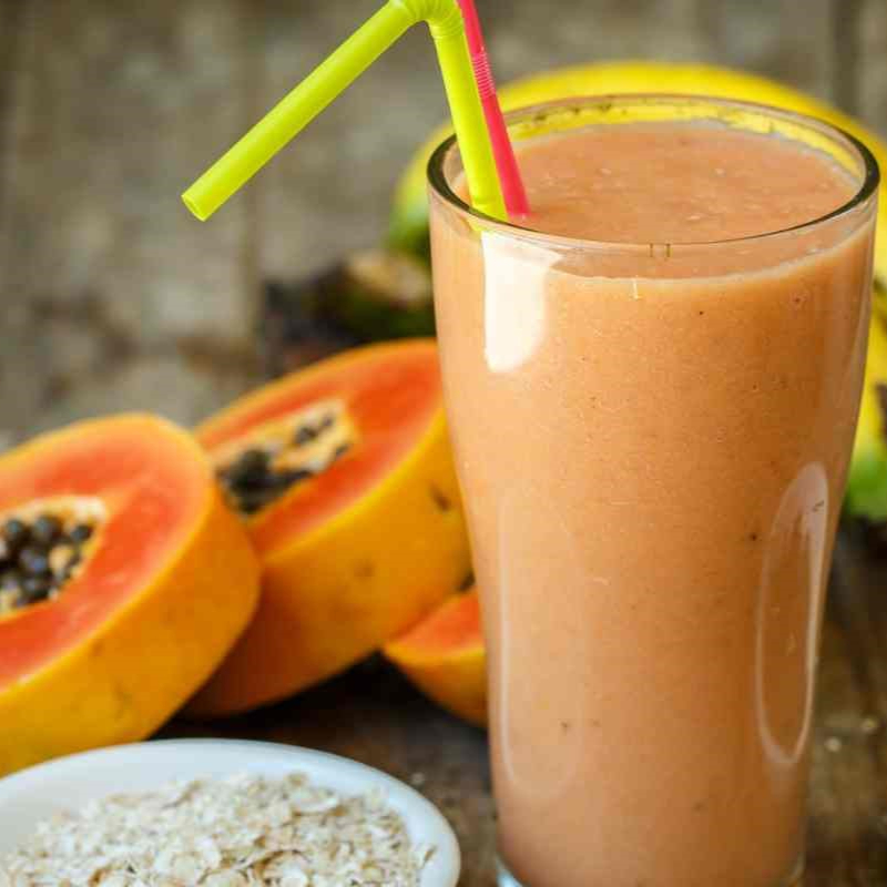 Licuado de Papaya