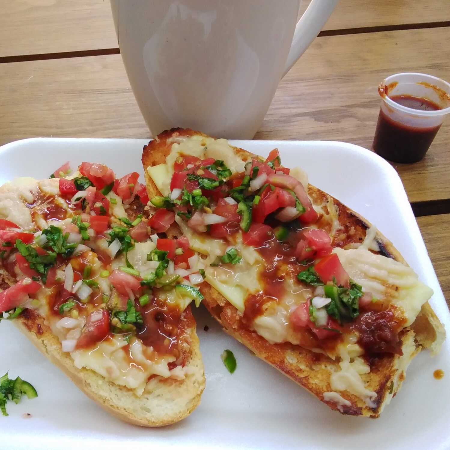 Molletes de Frijoles C/ Queso