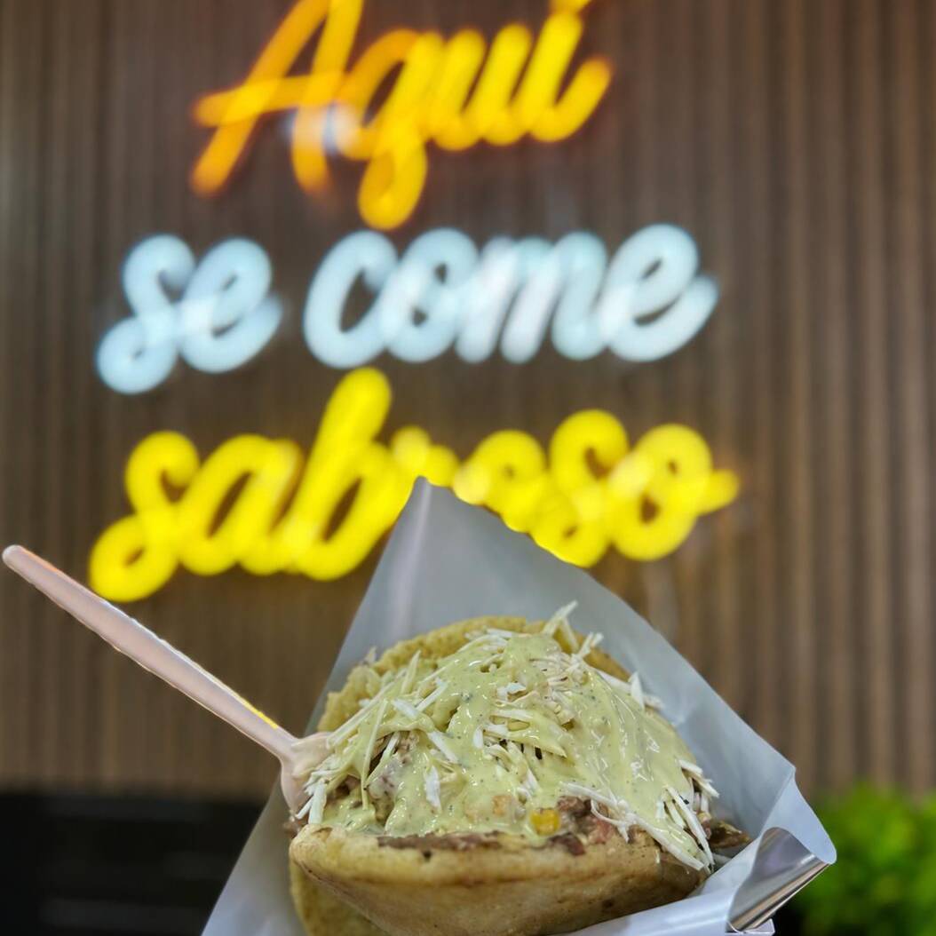 Arepa de Pabellón