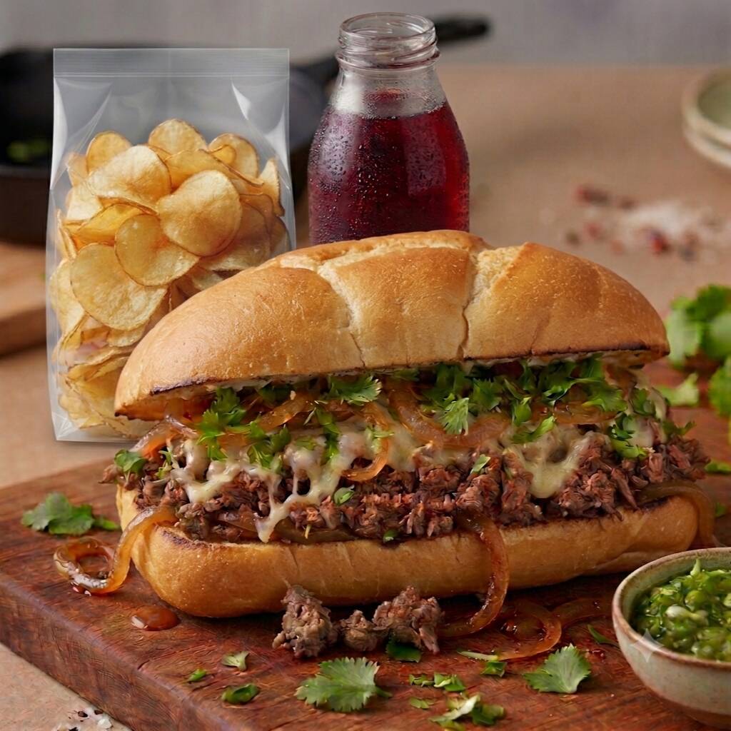 Combo Torta Papas Fritas con Agua 1L