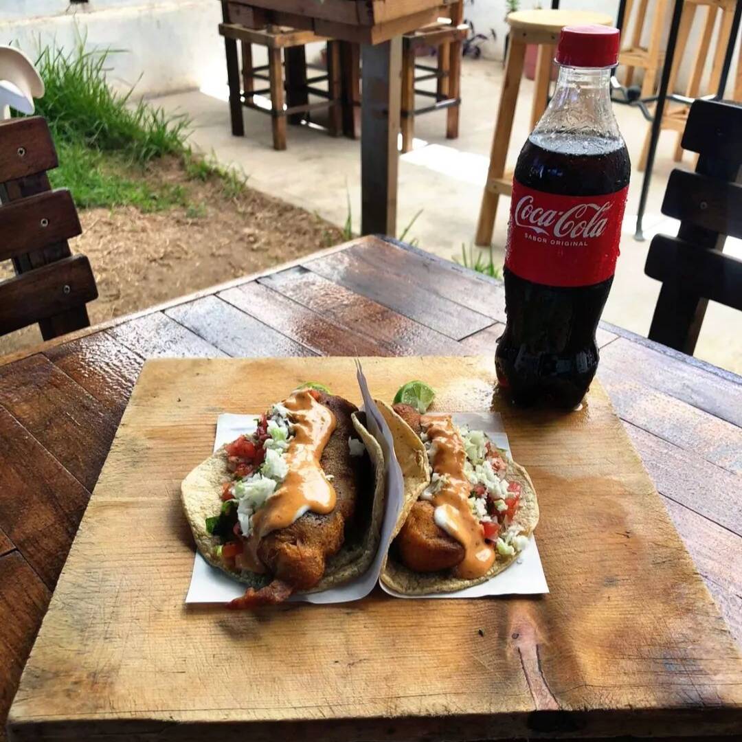 Taco de Camarón Capeado.