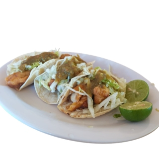 Tacos De Pescado (3 Piezas)
