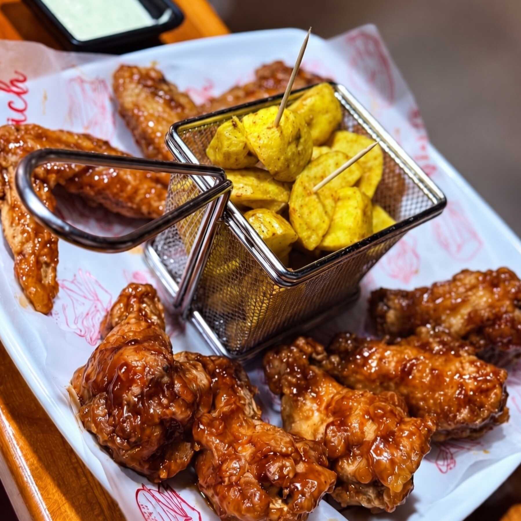 Alitas por 6 Búfalo