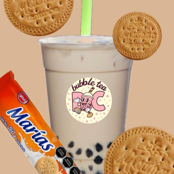 Bubble Tea Galleta Maria
