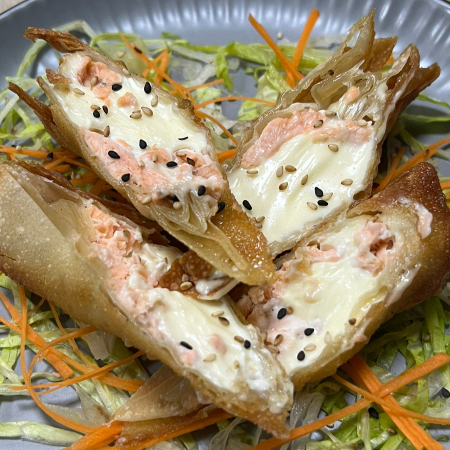 Egg Roll Salmon