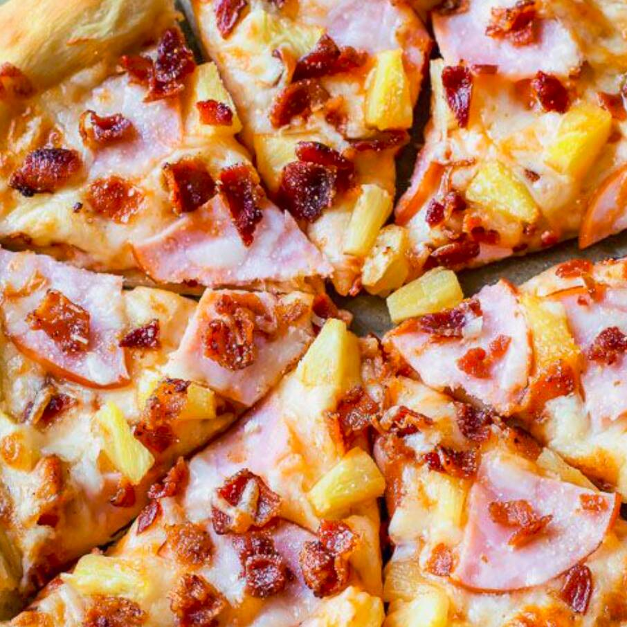 Pizza Hawaiana Familiar (10P)