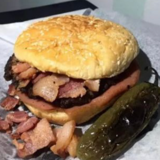 Hamburguesa de Tocino