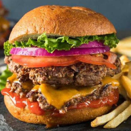 Hamburguesa Sencilla Doble Carne
