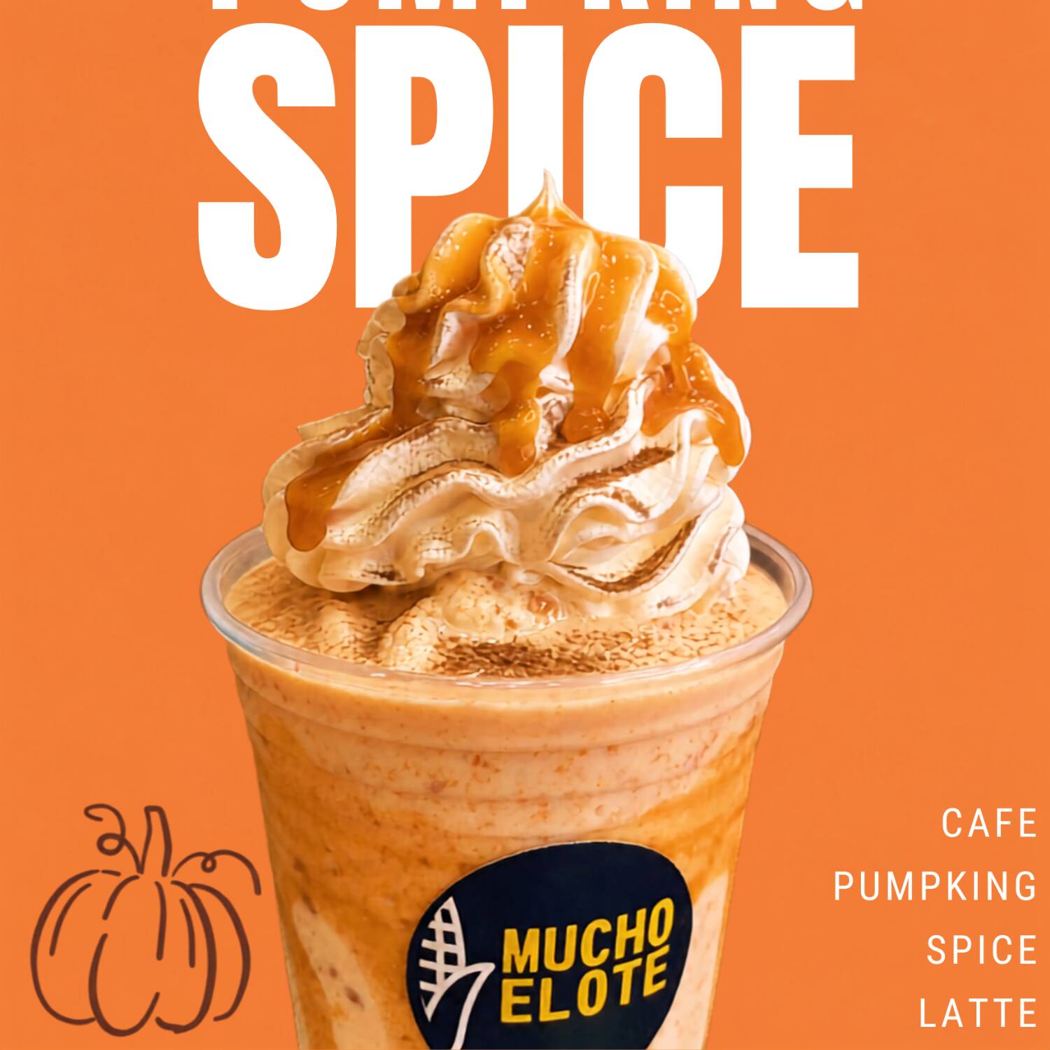 FRAPPE PUMPKING SPICE