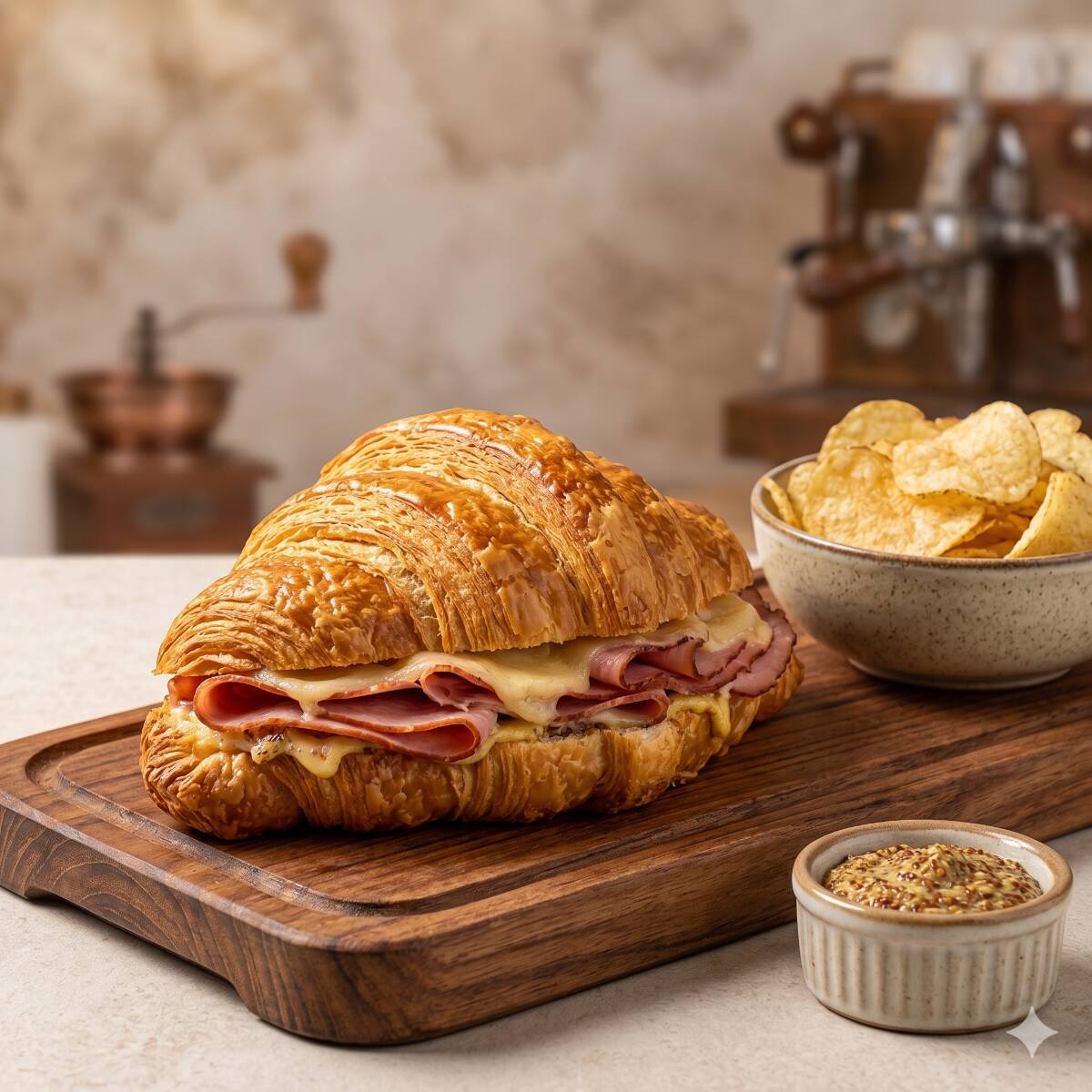 Croissant de Jamón & Queso