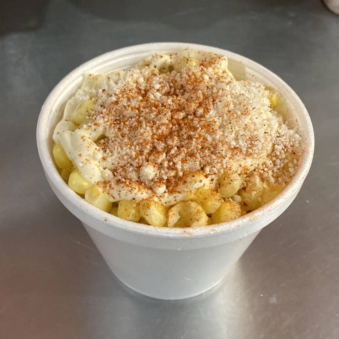 Elote en vaso chico