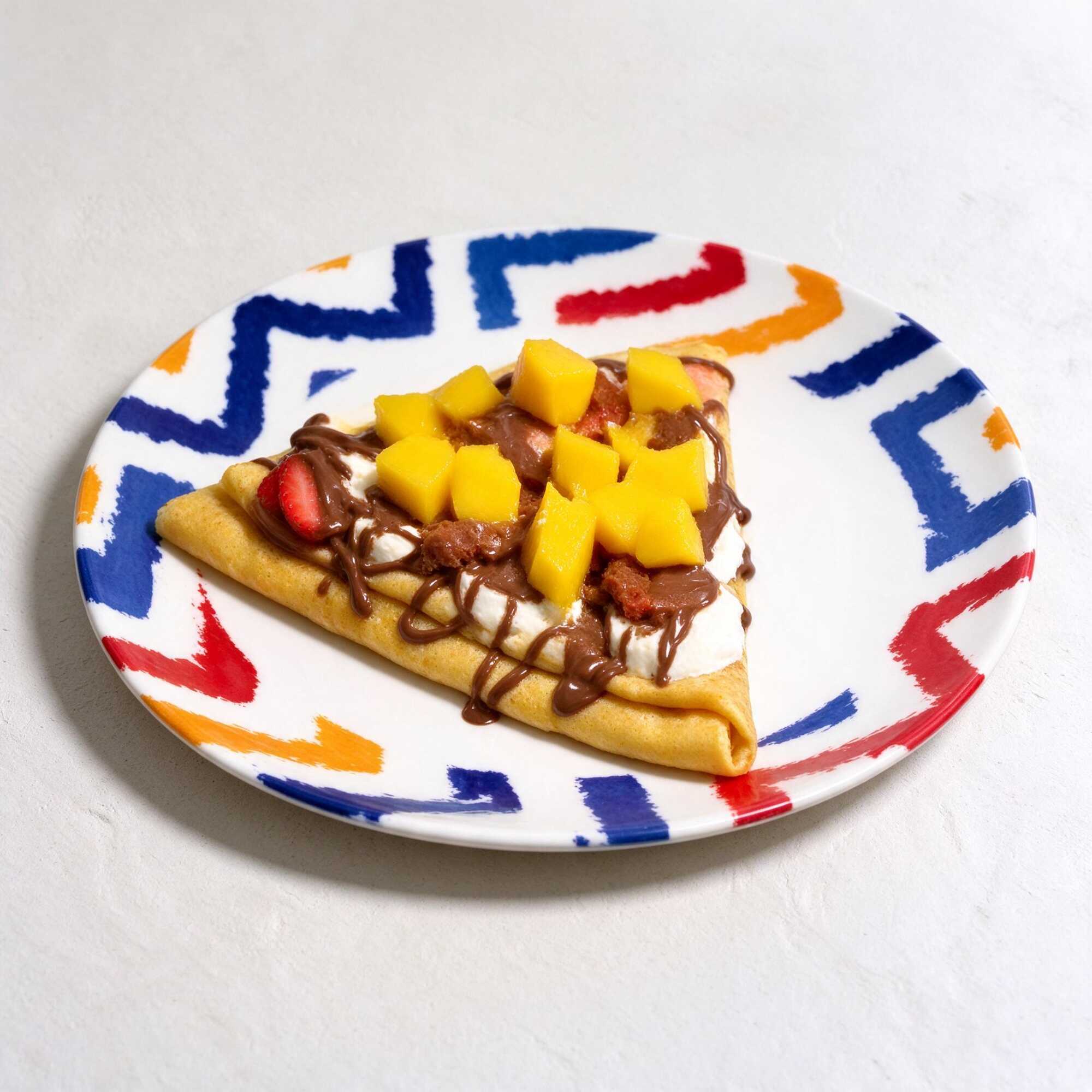 Crepa de Tres Frutas con Nutella