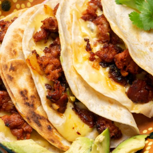 Orden de Quesadillas con Chistorra