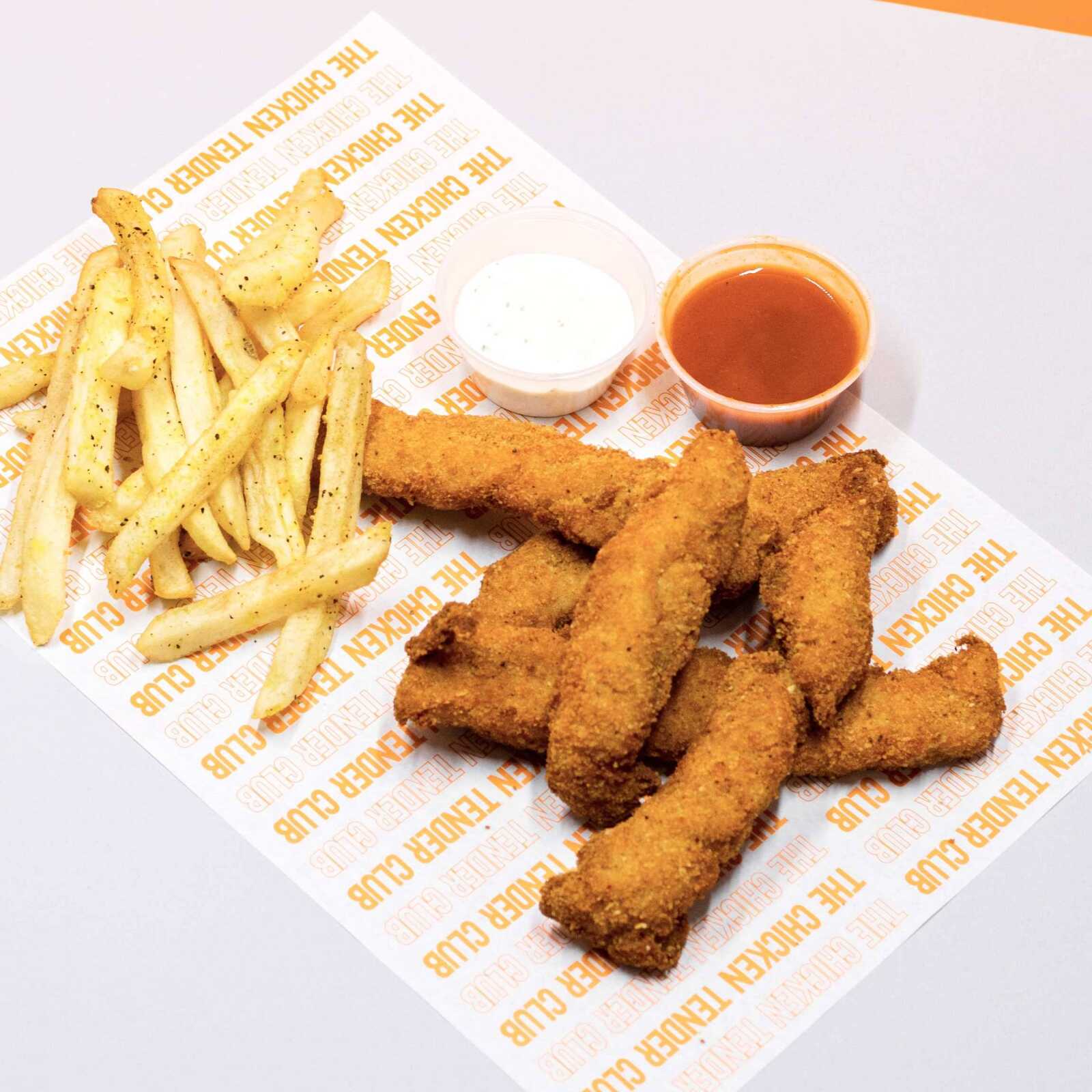 Tender para Dos con Papas