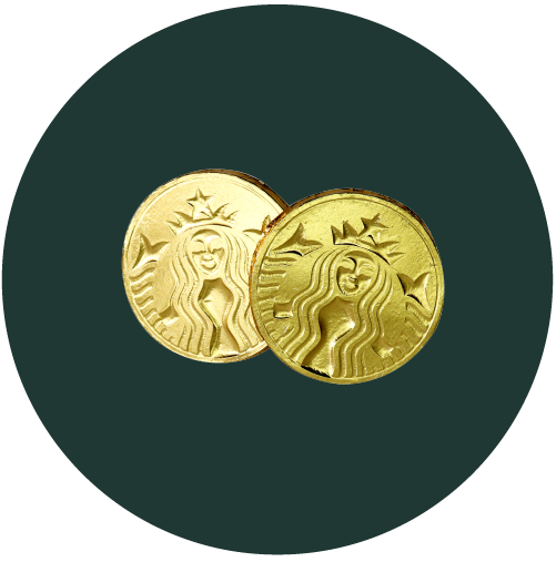 Moneda de Chocolate Chocobrand