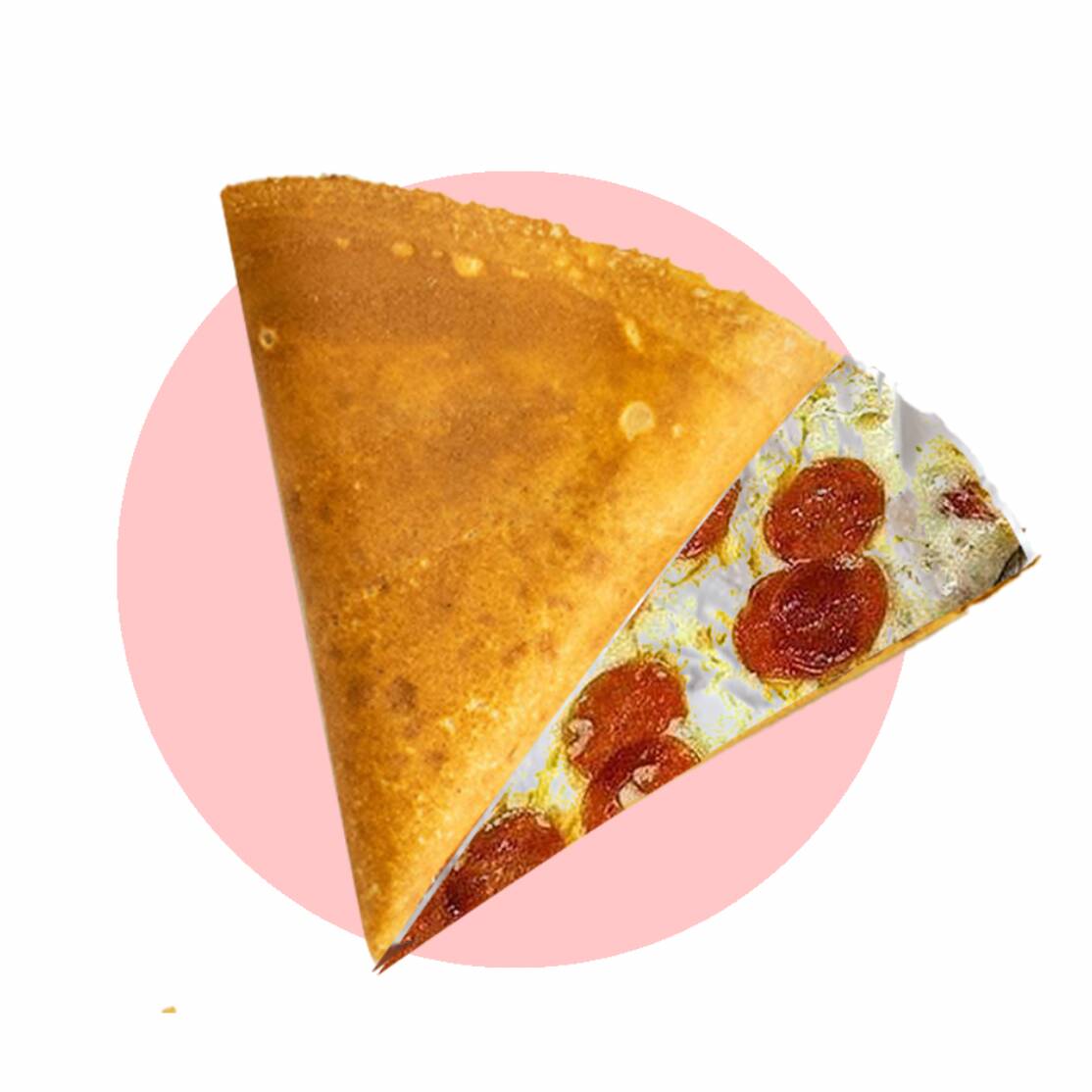 Crepa Pepperoni con Philadelphia