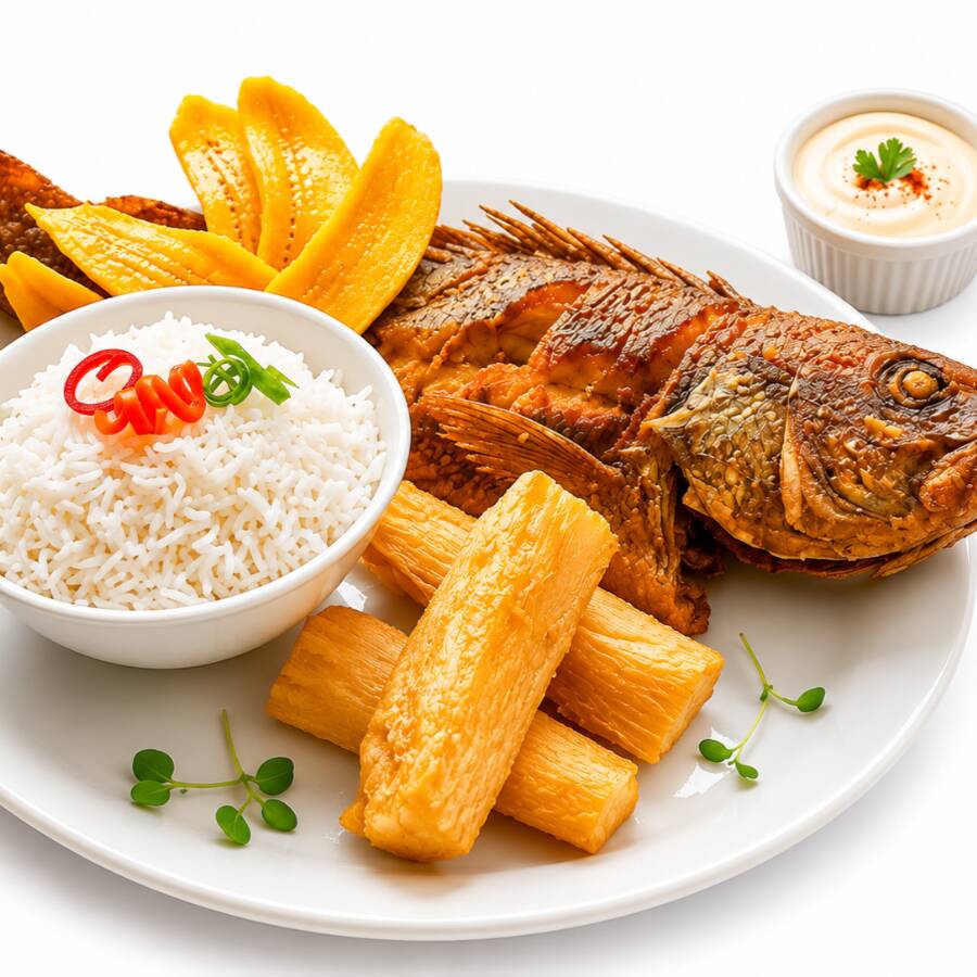 Pescado Cabrilla Frita