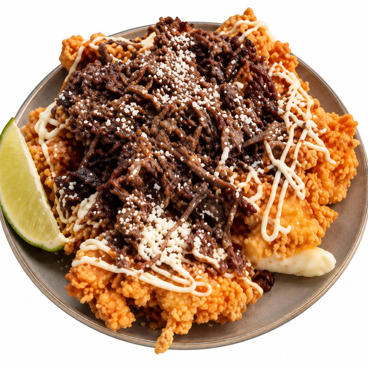 Pollo Frito sin Hueso con Salsa de Trufa Negra 20