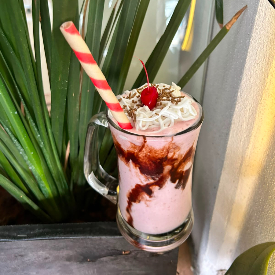 Frappé Fresas con Crema