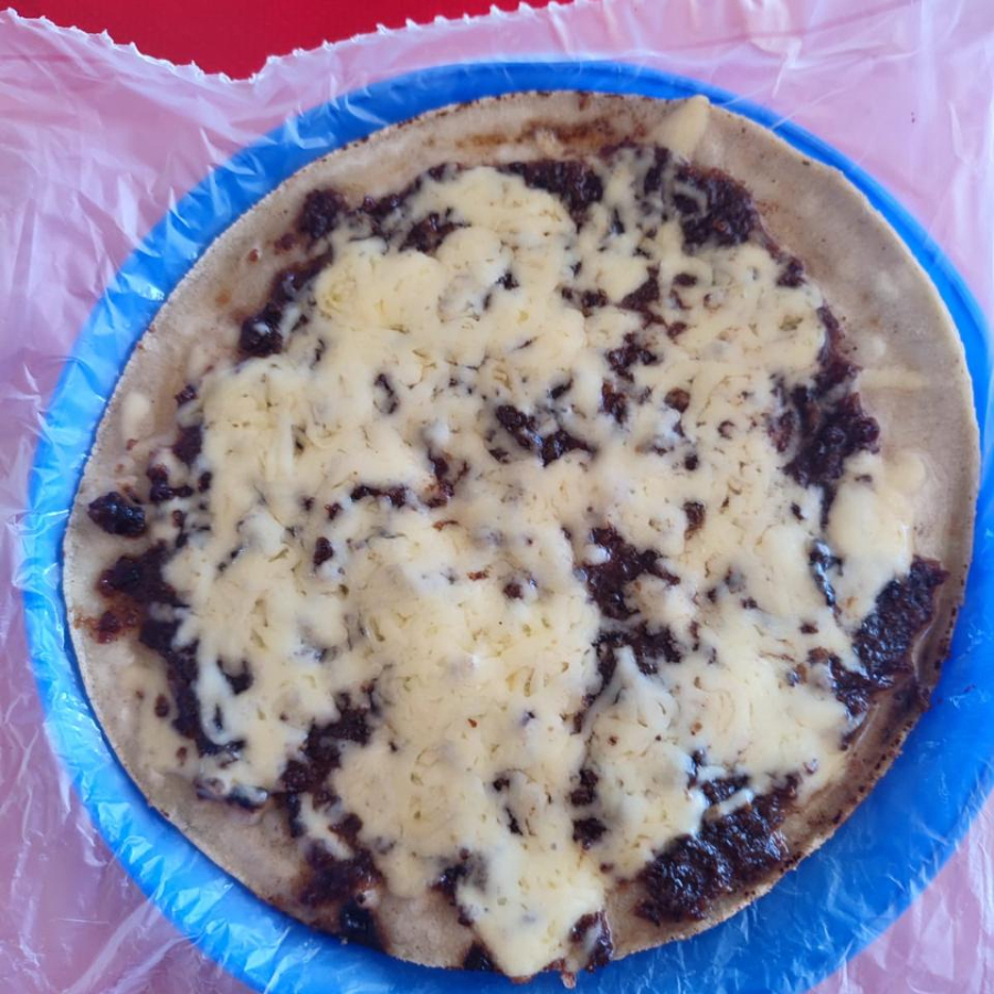 TORTILLA CON ASIENTO Y QUESO