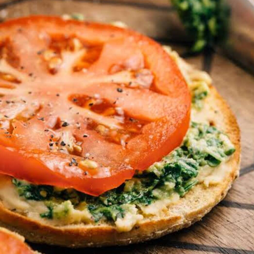 Bagel Pollo al pesto