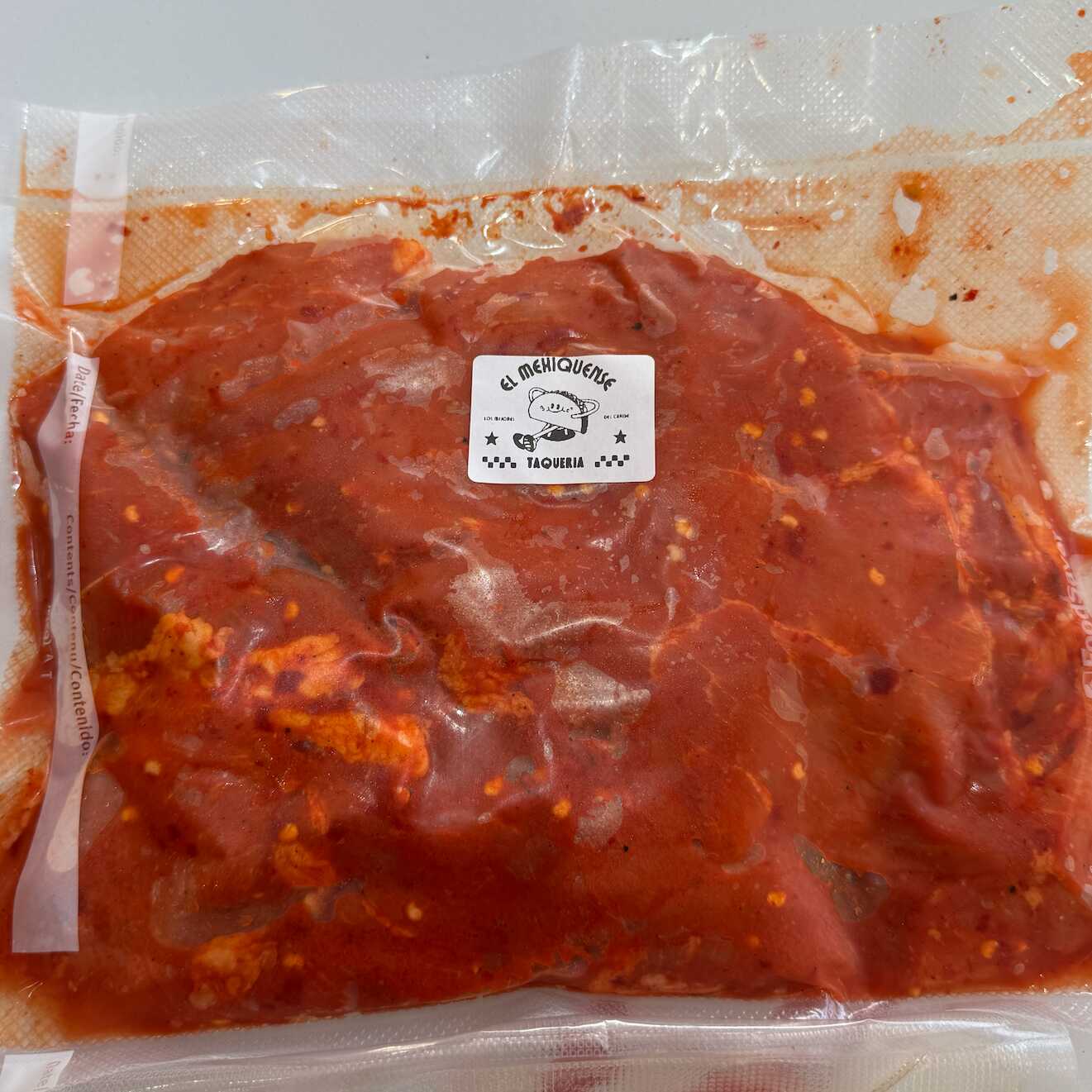 Cecina Adobada 1 Kilo (Cruda)
