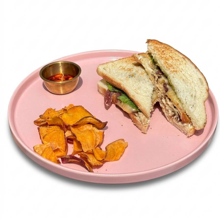Sándwich Pesto Pollo