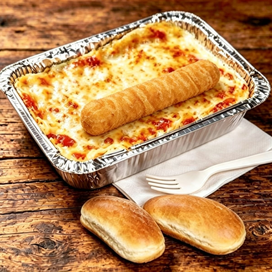 🥇PROMO: 1 Lasaña Personal + Palito de Queso
