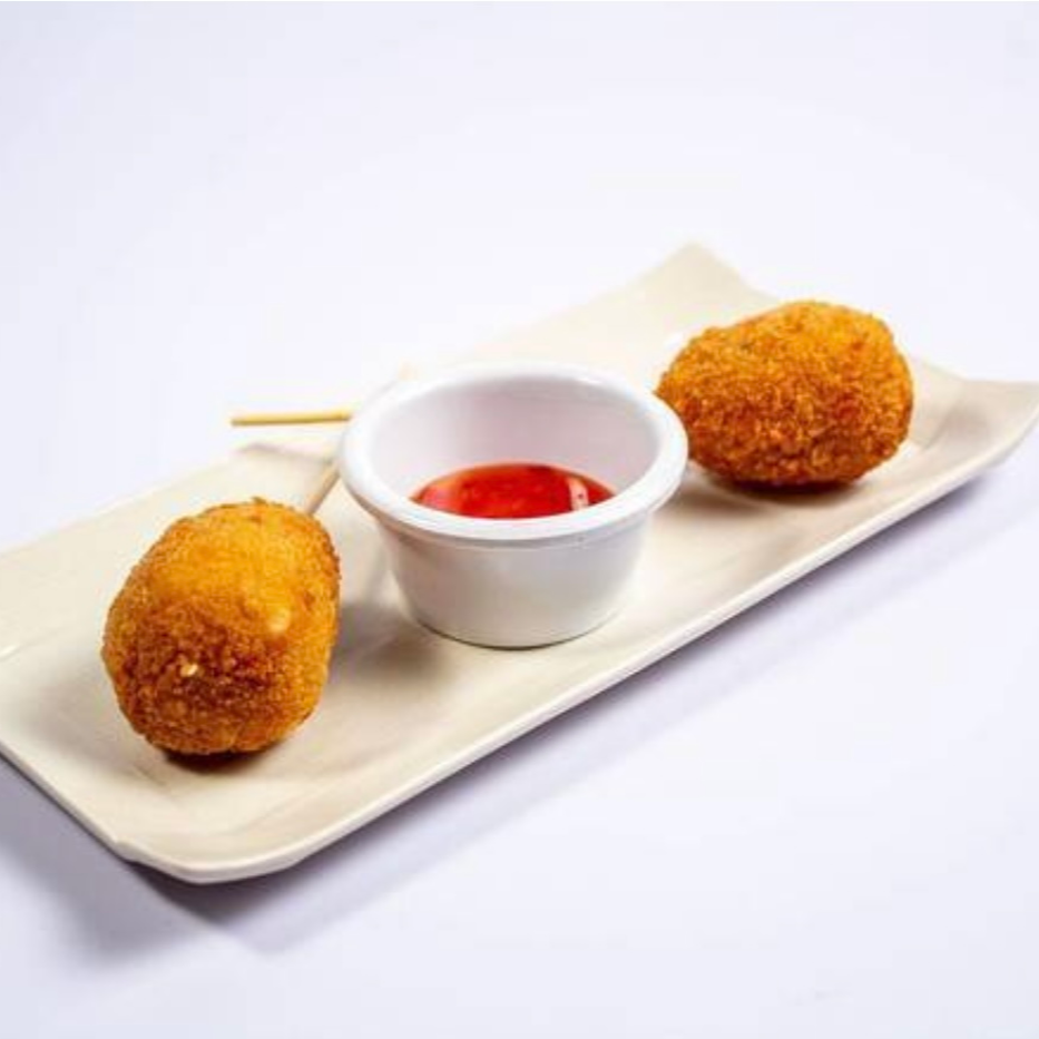 Kushiagues de Camarón con Queso Crema