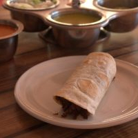 Taco de Arrachera Con Queso Harina