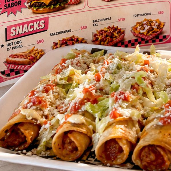 4 FLAUTAS Y SODA