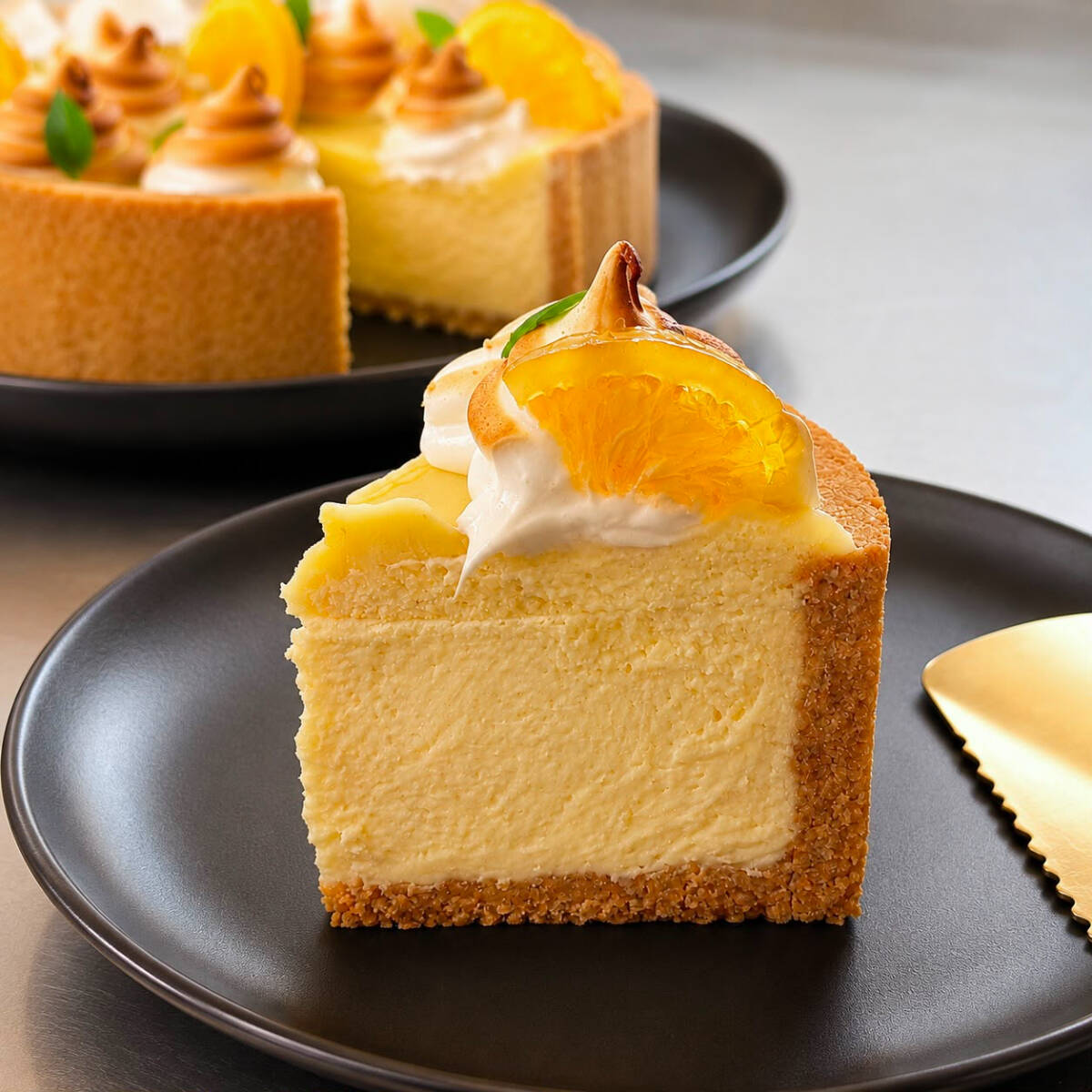 Cheesecake Horneado De Limón