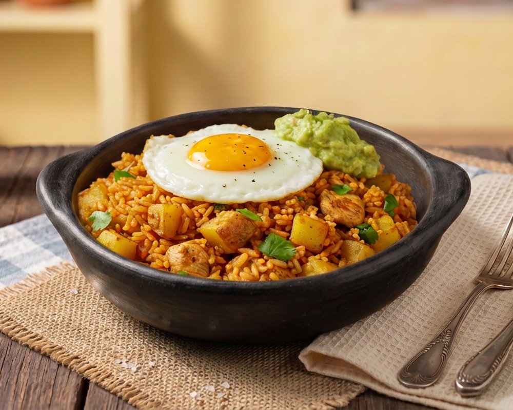 Calentado de pollo